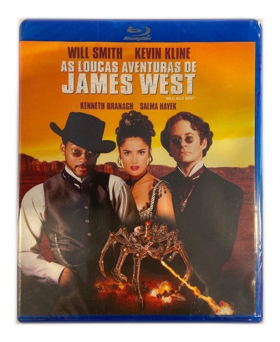 Blu-ray As Loucas Aventuras De James West - Dub/leg, Lacrado 1