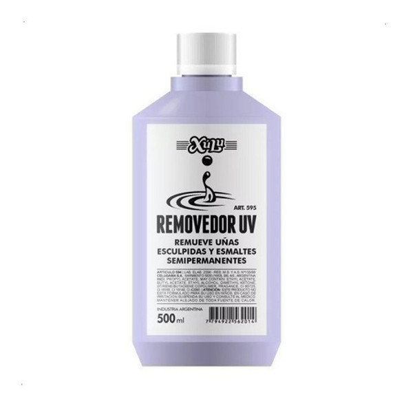 Removedor Uv Xúlu Semipermanente/uñas Esculpidas X 500ml 0 Removedor Uv Xúlu Semipermanente/uñas Esculpidas X 500ml 0