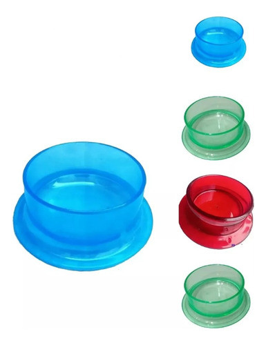 Comedero Bebedero Acrilico Anti Vuelco Hamster Cobayo X5 Uni 0