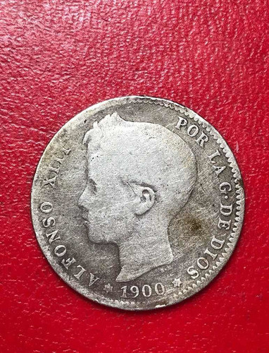 Moneda | Alfonso Xiii | Una Peseta Española 0