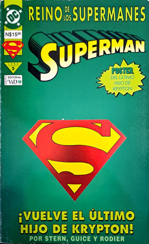 Revista Dc Reino De Los Supermanes Nº 3 Coleccion Año 1993 0