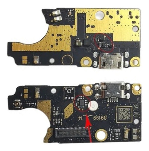 Placa De Carga Conector Para Asus Zenfon 5 Selfie Pro 0