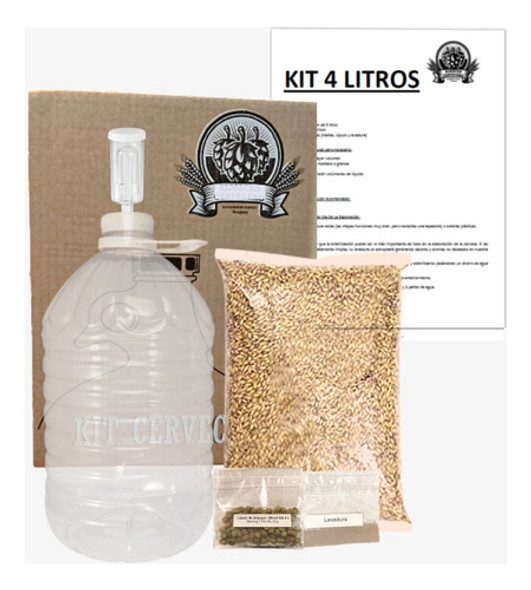Kit Cerveza Artesanal (4 Litros) 0