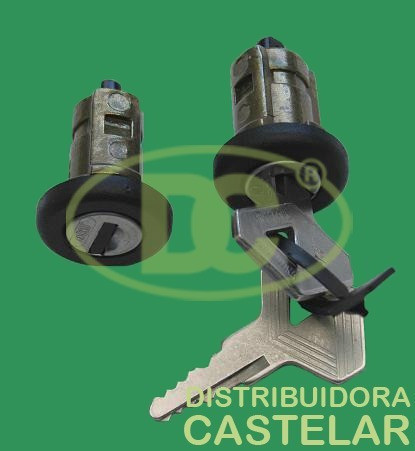 Juego Cilindro ( Cerradura ) Puerta Renault 9 11 18 / Trafic 1