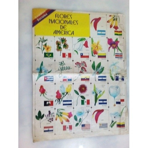 Flores Nacionales De América Revista Billiken 0