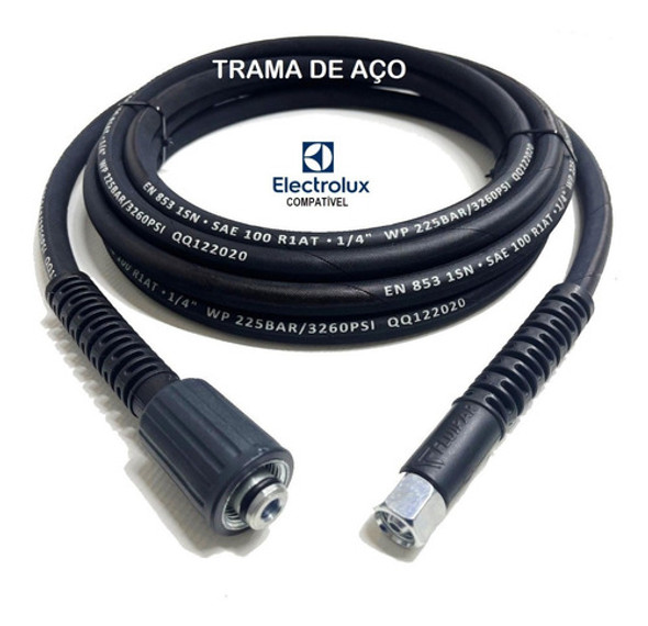 Mangueira Lava Jato Electrolux Power Wash 2200 -05m T. Aço 0