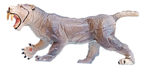 Animales Educativos Tigre Diente De Sable Pvc Ecológico 0