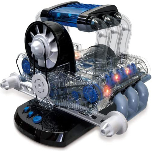 Kit De Construccion Motor Plano A Escala 6 Cilindros 0