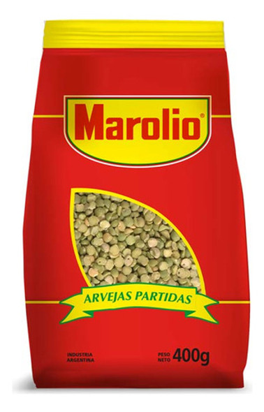 Arvejas  Partidas 400 Gr Marolio Legumbres Secas Pro 0 Arvejas  Partidas 400 Gr Marolio Legumbres Secas Pro 0