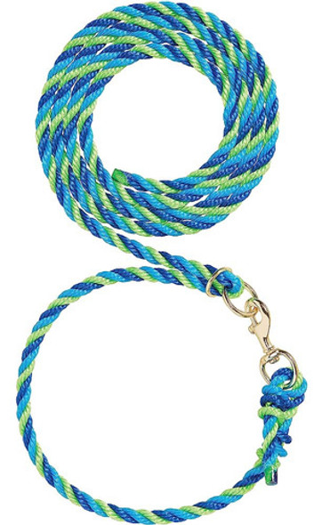 Tejedora De Cuero Ganado Ajustable Poly Neck Rope Blue / Hur 0 Tejedora De Cuero Ganado Ajustable Poly Neck Rope Blue / Hur 0