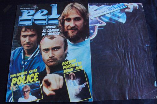 Revista Pelo # 154 - Tapa Genesis (1981) C/poster 1
