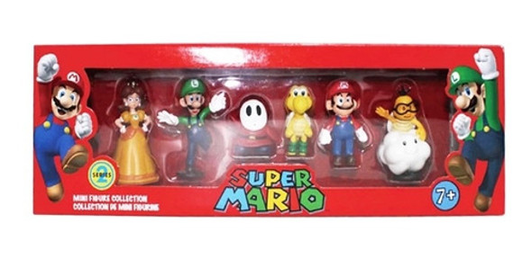 Super Mario Figura Juguete Muñeco Accesorios 1
