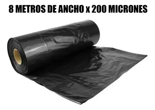 Polietileno Obra 8,00 Ancho X 200 Micrones - Fraccionado $ 1