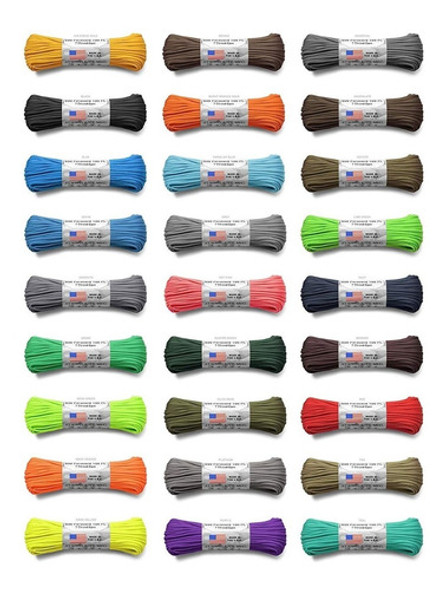 Paracord 550 - Rollo 30 M - Made In Usa - Cuchillos Y Cia. 0