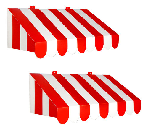 Beistle 54934 2 Piezas Decoraciones De Pared De Toldo 3d 247 0