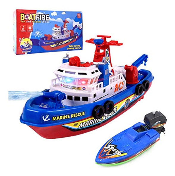 Osiaoiudoa Juguetes De Baño Para Bebés, Bote De Juguete Con 0