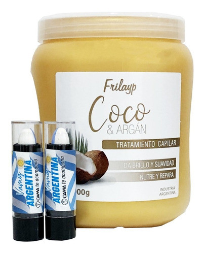 Tratamiento Coco & Argan X1l + 2 Pintacaras De Regalo. 0