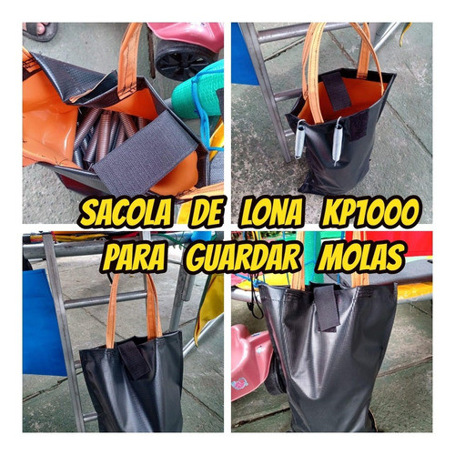 Bolsa Para Guardar Molas De Cama Elastica Pula Pula Kit C/12 0
