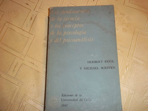 Los Fundamentos De Ciencia Los Conceptos De Psicologia Feigl 0