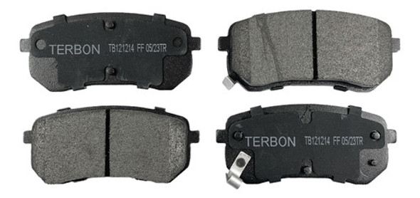 Pastillas Freno Terbon Hyundai Accent Trasera 2005-2010 1 Pastillas Freno Terbon Hyundai Accent Trasera 2005-2010 1