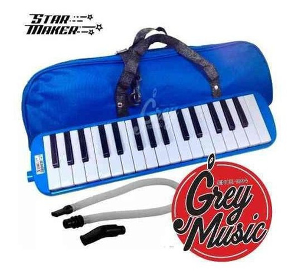 Flauta Melodica Star Maker De 32 Teclas Con Estuche Azul 0 Flauta Melodica Star Maker De 32 Teclas Con Estuche Azul 0