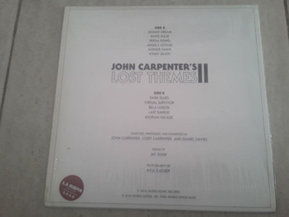 John Carpenter - Lost Themes - Lp Vinilo / Kktus 1 John Carpenter - Lost Themes - Lp Vinilo / Kktus 1
