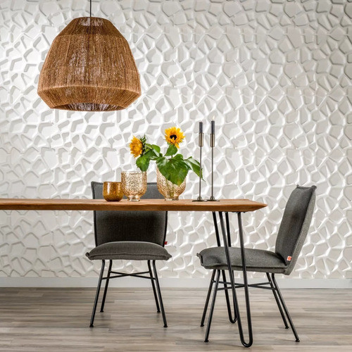 Placa/panel Pvc 3d Antihumedad Pvc Pared 50x50 Grutas 1