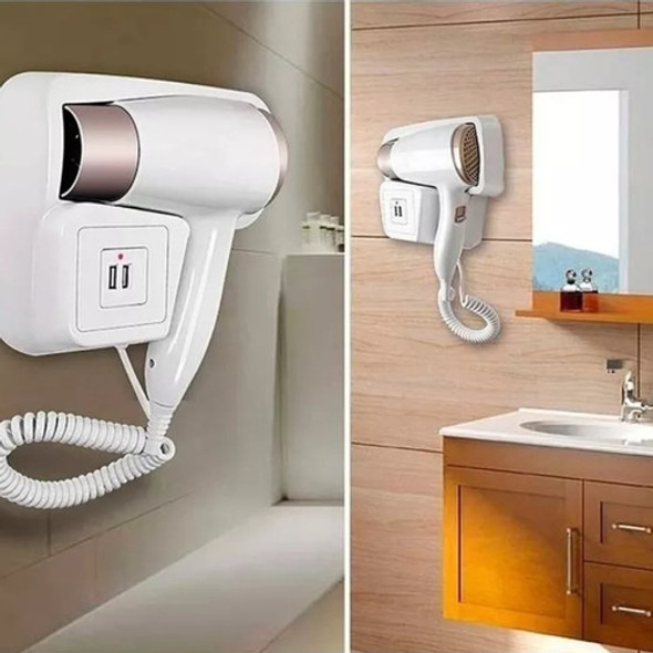 Secador Cabelo Suporte Parede Banheiro Hotel Doméstico 110v 1 Secador Cabelo Suporte Parede Banheiro Hotel Doméstico 110v 1