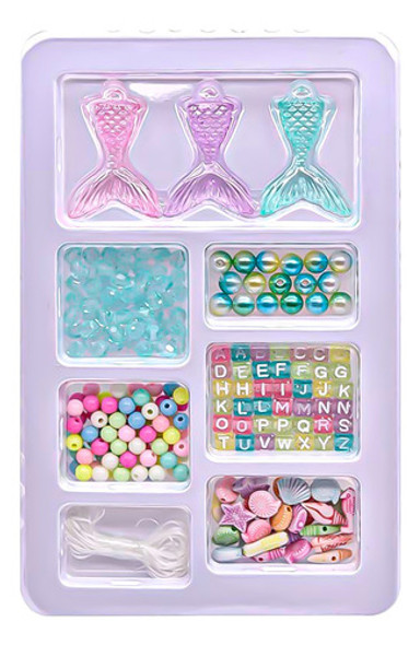 Kit Miçangas Montar Pulseiras Biju Collection Kit Sereia Pop 1