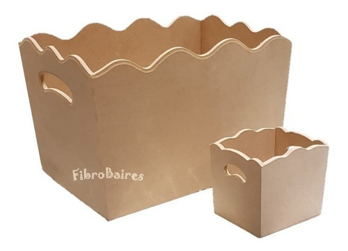 2 Cajones Portacosmetico Fibrofacil - Ajuar Bebé - Ordenador 0