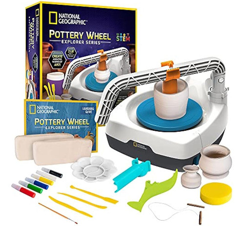 National Geographic Kid's Pottery Wheel - Kit Completo De Ce 0