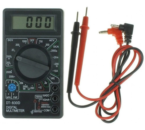 Combo Soldador Lapíz 40w Punta Ceramica Mas Tester 830d N18 1