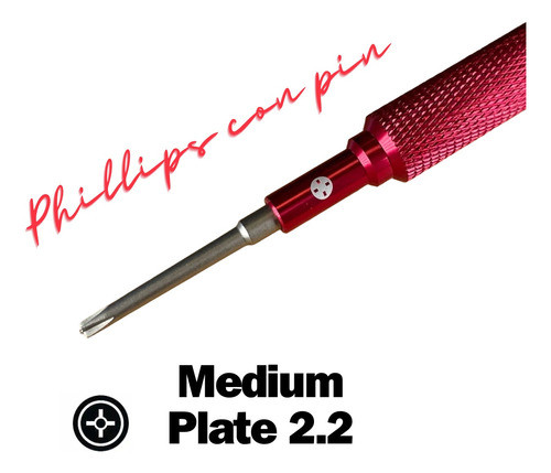 Destornillador Servicio Tecnico Celular Phillips Con Pin 2.2 1