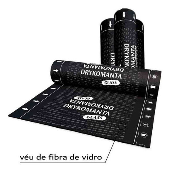 Manta Asfáltica Drykomanta Glass Tipo Ii B 4mm Dryko Ecwt 1