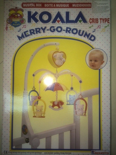 Movil Cunero Musical Bebe Rockapetta A Cuerda 0