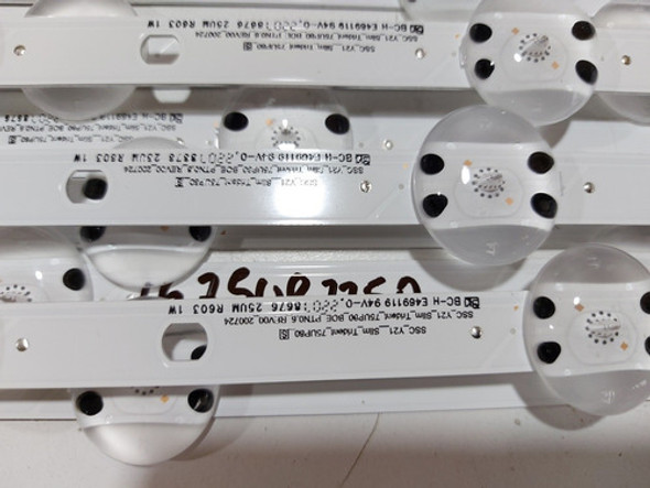 Kit Tíras De Led LG 75up7750 1