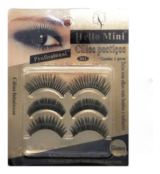 12- Kit C/03 Pares De Cilios 002 Cl014/2 Hello Mini Ataca Sj 1 12- Kit C/03 Pares De Cilios 002 Cl014/2 Hello Mini Ataca Sj 1