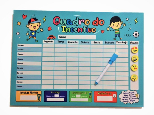 Mural De Tarefas Infantil - Regras Educativas 0
