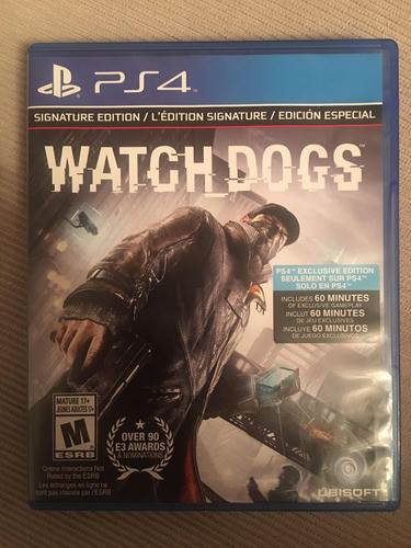 Watch Dogs Físico Ps4 0