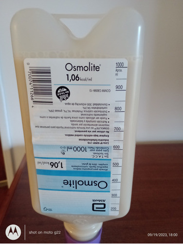 Osmolite, Alimento Para Propósito Médico Abbott 1