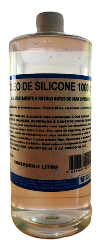 Oléo De Silicone Puro 100% V1000 De 1 Lt 1