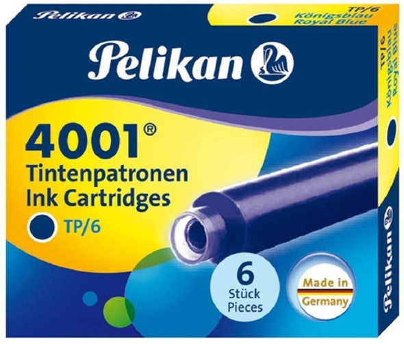 Cartuchos De Tinta Para Pluma Estilografica Pelikan Azul X6 0 Cartuchos De Tinta Para Pluma Estilografica Pelikan Azul X6 0