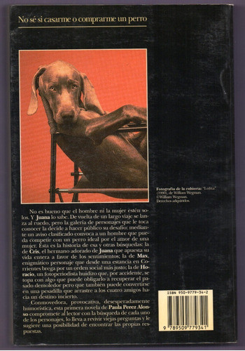 No Sé Si Casarme O Comprarme Un Perro De P. Pérez Alonso 1