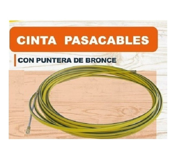 Cinta Pasacable Puntera De Bronce 7mts Na1107 1