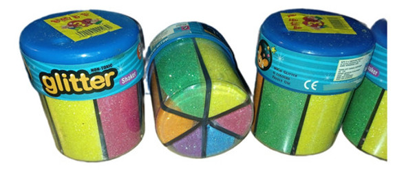 Brillantina En Polvo, 6 Colores 80gs. 0