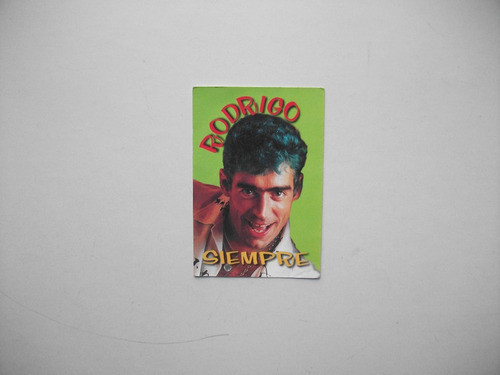 Estampita Homenaje Al Potro Rodrigo 0