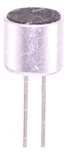 Ecm-50p Microfono Electret D=6.0mm/h=5.0mm -64db P/c.i. X1 0