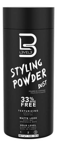 Level 3 Styling Powder Dust Polvo Texturizante Fijación Pelo 0 Level 3 Styling Powder Dust Polvo Texturizante Fijación Pelo 0