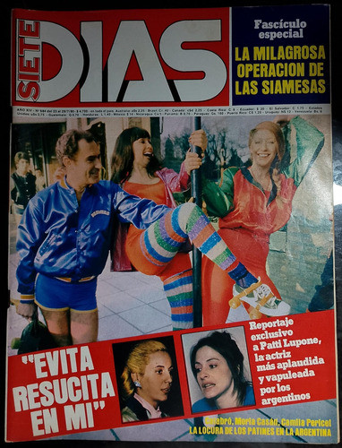 Siete Dias 1980 Camila Perisse Moria Casan Olmedo Maradona 0