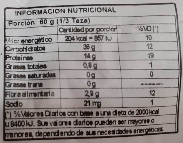 Arvejas Secas 500g Compre 3 Pague Solo 2 1